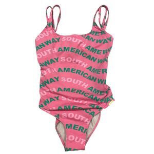 Rosa Cha by Amir Slama One Piece Swimsuit, Women's size M, Brazilian Swimwear